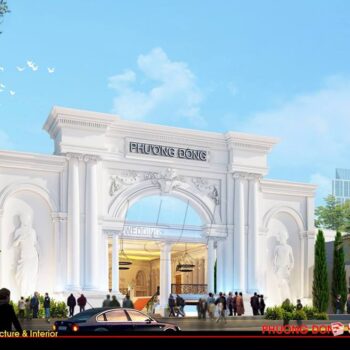 Cổng Tiệc Cưới-Sketchup model