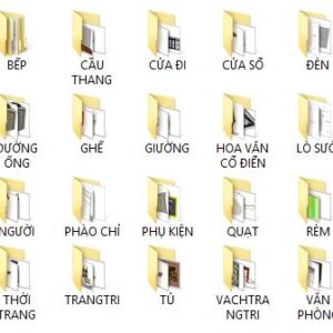 14G Thư Viện SketchUp Tổng Hợp Đầy Đủ Nhất
