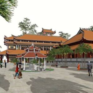 Pagoda - Sketchup Scenes