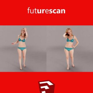 Beach Women-Sketchup models