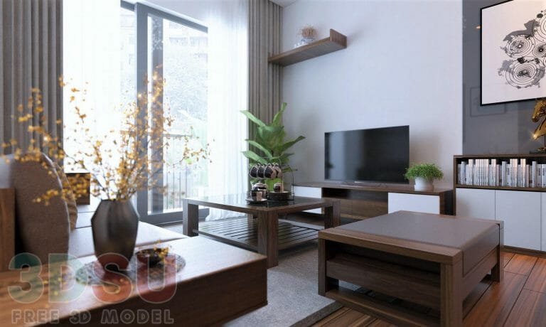 Sketchup-living-room-and-kitchen-3-768x460