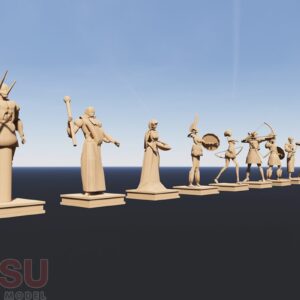 SCULPTURE LOW POLY -SU01