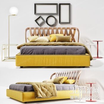 BED - SKETCHUP MODELS