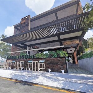 CAFE HOUSE  [SKETCHUP SCENES]