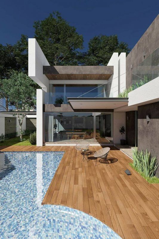 VILLA- SKETCHUP SCENES