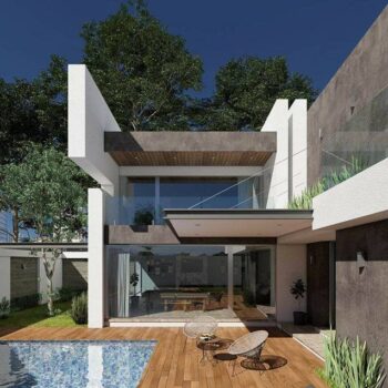 VILLA- SKETCHUP SCENES