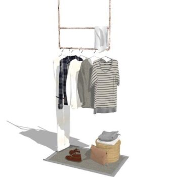 CLOTHES - SKETCHUP MODELS