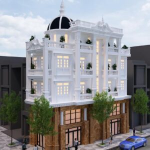 TOWN HOUSE - SKETCHUP SCENES