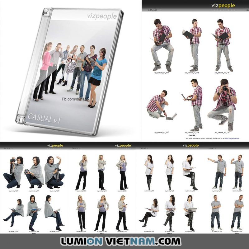 VizPeople – Casual vol 01 [PHOTOSHOP]