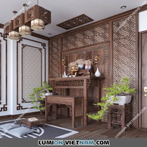 PHÒNG THỜ [SKETCHUP SCENE]