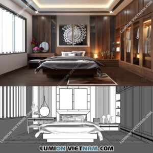 BEDROOM [SKETCHUP SCENE]