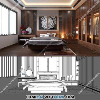 BEDROOM [SKETCHUP SCENE]