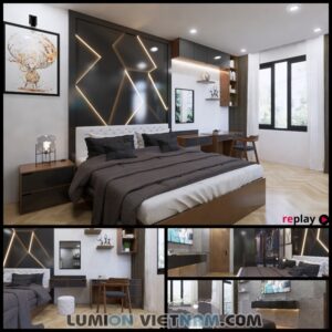 BEDROOM [SKETCHUP ENSCAPE SCENE]