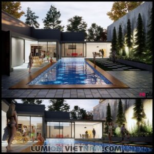 SKETCHUP ENSCAPE SCENE]