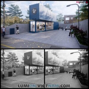 SKETCHUP ENSCAPE SCENE]