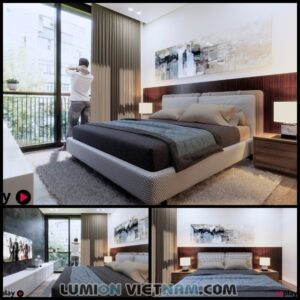 BEDROOM [SKETCHUP ENSCAPE SCENE]