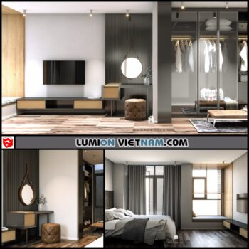 BEDROOM [SKETCHUP INTERIOR SCENE]