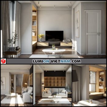 LIVINGROOM [SKETCHUP INTERIOR SCENE]