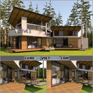 VILLA [SKETCHUP SCENE]