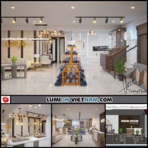 SHOWROOM [SKETCHUP INTERIOR SCENE]