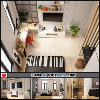 BEDROOM [SKETCHUP SCENE]