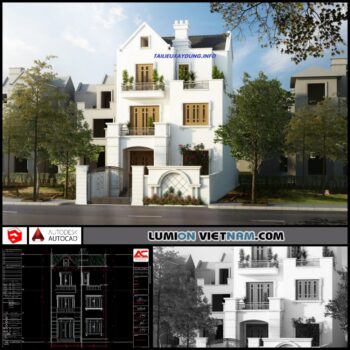 VILLA [SKETCHUP & AUTOCAD FILE]