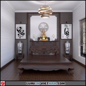 Altar Room – Sketchup Interior Scene By Cu Tý