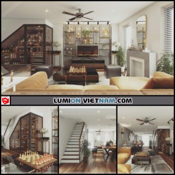 LIVINGROOM [SKETCHUP SCENE]