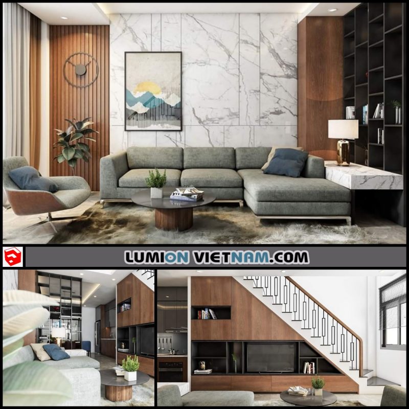 LIVINGROOM [SKETCHUP SCENE]