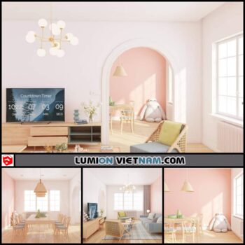 LIVINGROOM [SKETCHUP SCENE]