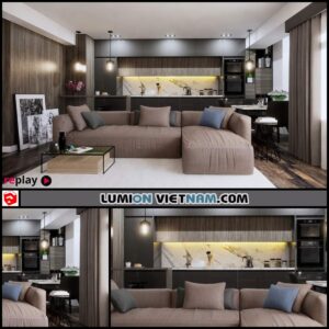 LIVINGROOM [SKETCHUP SCENE]