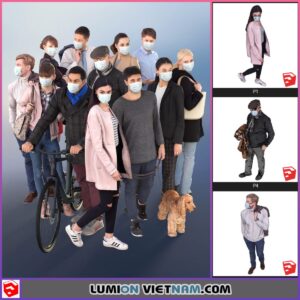 3D PEOPLE COLLECTION [SKETCHUP MODEL FREE DOWNLOAD]