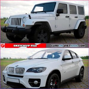 3D CAR COLLECTION [SKETCHUP MODEL FREE DOWNLOAD]