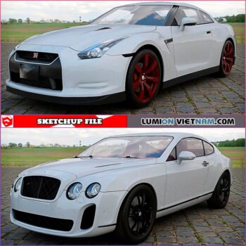 3D CAR COLLECTION [SKETCHUP MODEL FREE DOWNLOAD]