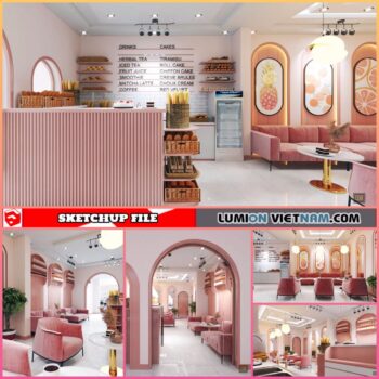 RESTAURANT [SKETCHUP INTERIOR SCENE FREE DOWNLOAD]