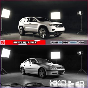 3D CAR COLLECTION [SKETCHUP MODEL FREE DOWNLOAD]