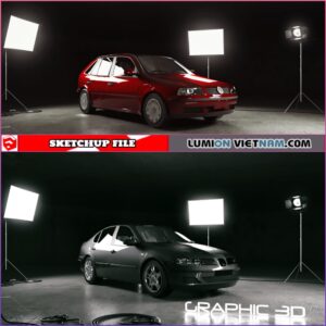 3D CAR COLLECTION [SKETCHUP MODEL FREE DOWNLOAD]