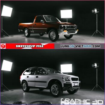 3D CAR COLLECTION [SKETCHUP MODEL FREE DOWNLOAD]