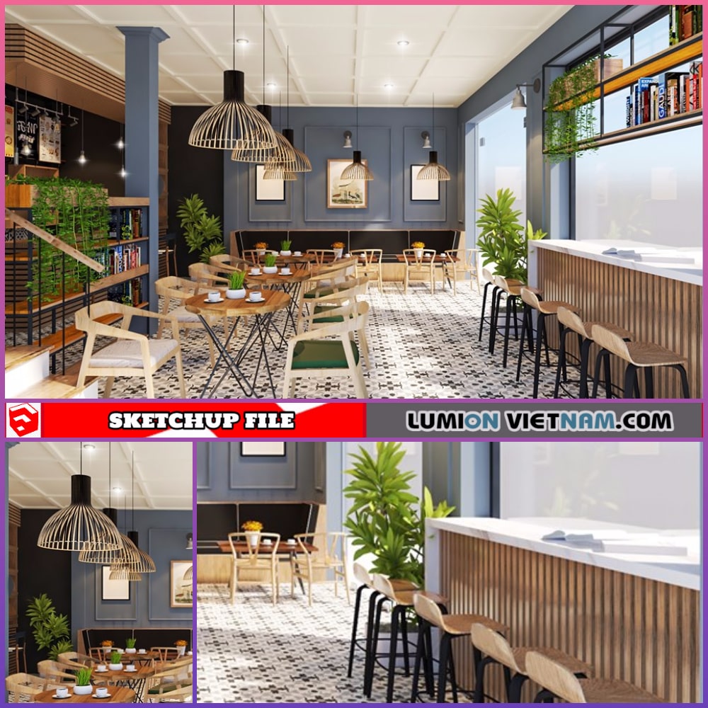 15 - NHÀ HÀNG (sketchupfile - Le Hung)-min