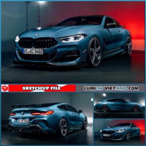 3D CAR BMW8 [SKETCHUP MODEL FREE DOWNLOAD]