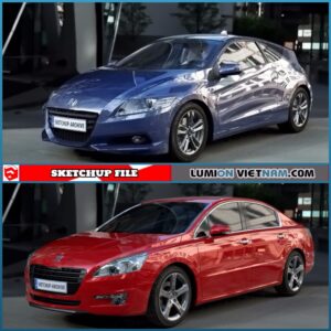 3D CAR COLLECTION [SKETCHUP MODEL FREE DOWNLOAD ]