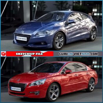 3D CAR COLLECTION [SKETCHUP MODEL FREE DOWNLOAD ]