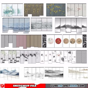 3D CURTAINS [SKETCHUP MODELS FREE DOWNLOAD]