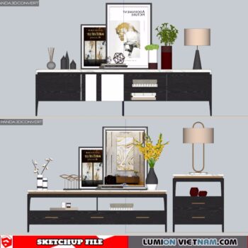 3D DISPLAY CABINETS [SKETCHUP MODELS - FREE DOWNLOAD]