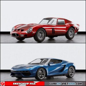 3D CAR [SKETCHUP MODEL FREE DOWNLOAD]