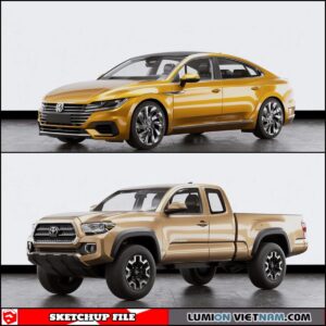 3D CAR [SKETCHUP MODEL FREE DOWNLOAD]