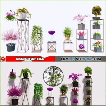 3d Plant Sketchup Models - Free Download