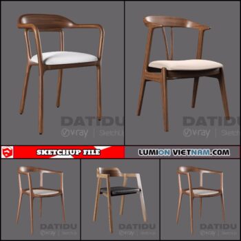 3D CHAIR [SKETCHUP MODEL - FREE DOWNLOAD]