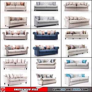 3D SOFA [SKETCHUP MODEL FREE DOWNLOAD]