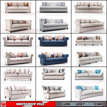 3D SOFA [SKETCHUP MODEL FREE DOWNLOAD]